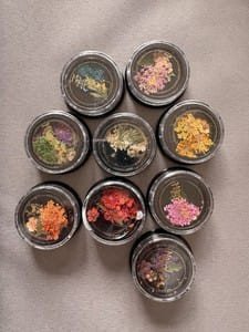 Applique Fleurs Seches